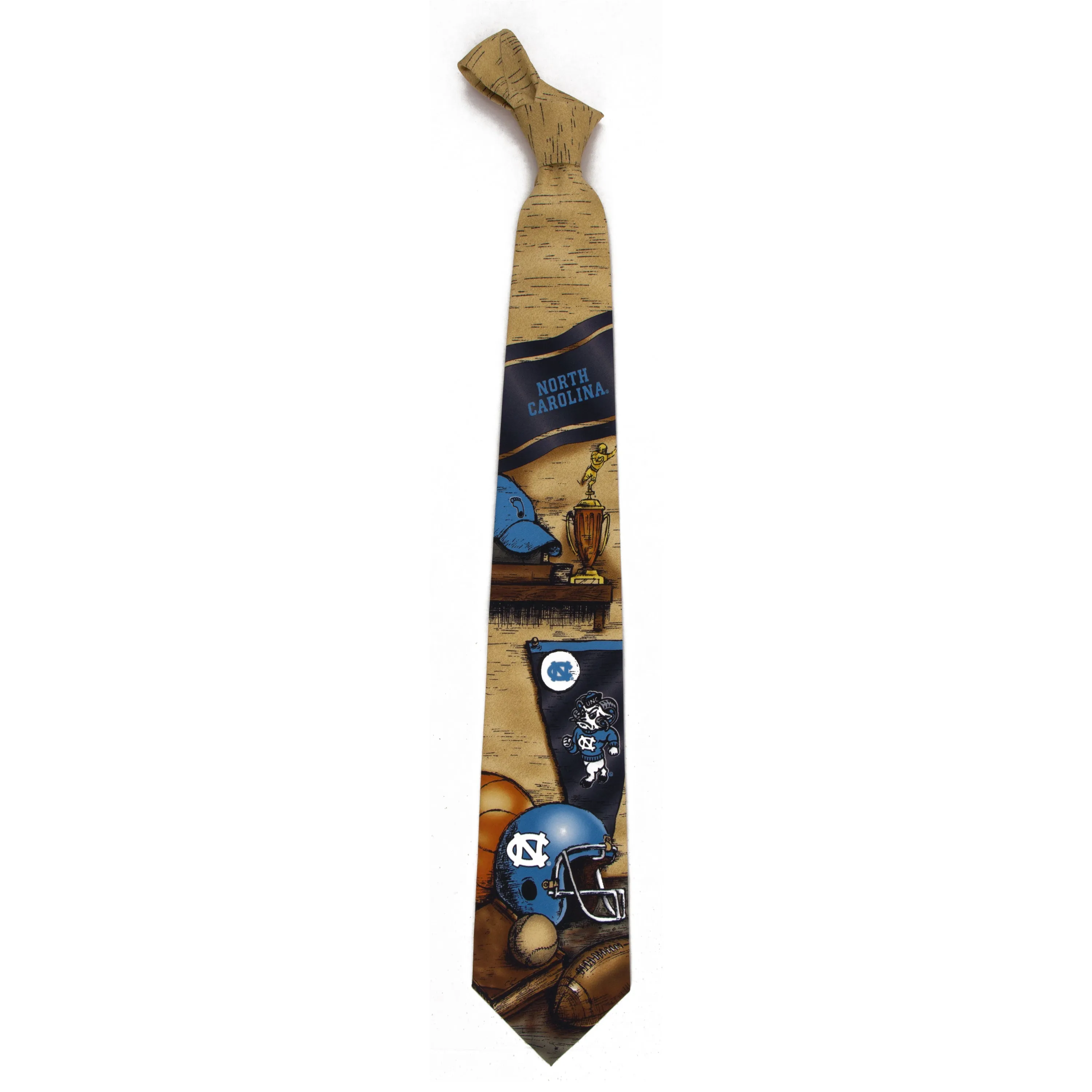 North Carolina Tar Heels Tie Nostalgia