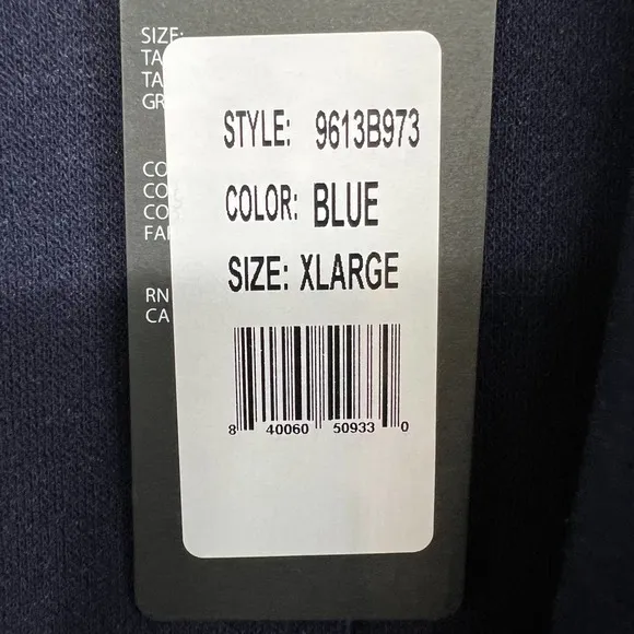 NWT Bernardo Sweater Coat Women's Size XL Blue Longline Cozy One Button Notched