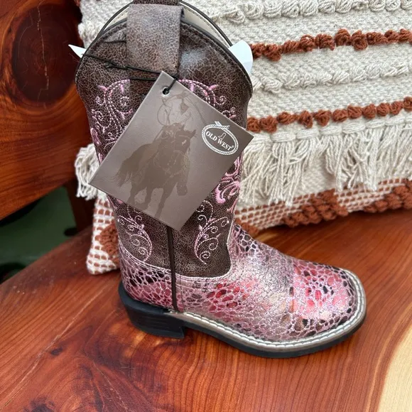 Old West Little Kids Girl Boots