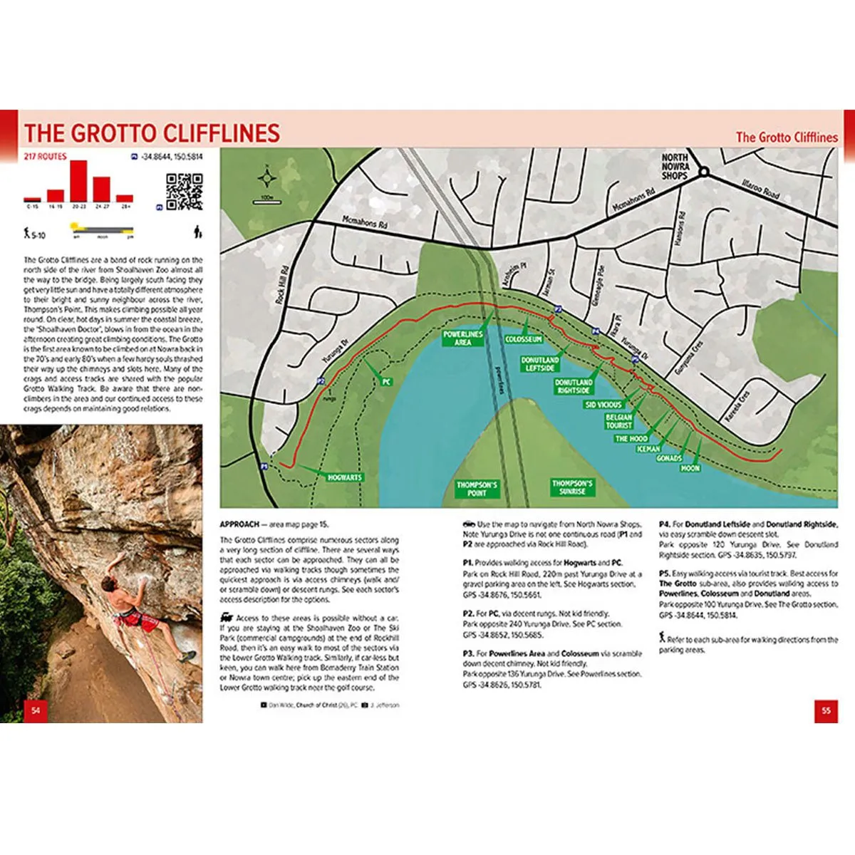 On Sight Photography Nowra Climbing Guidebook
