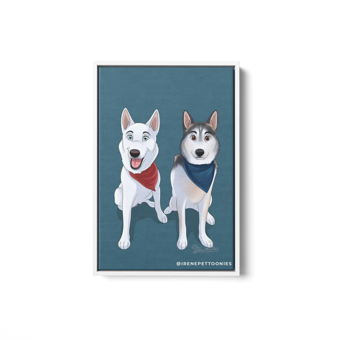 PetToonies Custom Canvas (5 Pets)