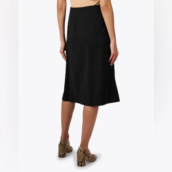 PIAZZA SEMPIONEWool Pleated A-Line Skirt (15)