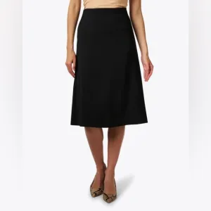 PIAZZA SEMPIONEWool Pleated A-Line Skirt (15)