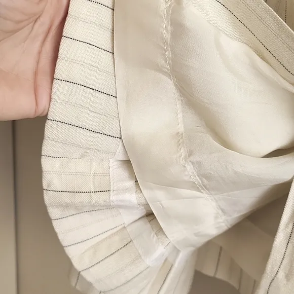 Pleated Midi Skirt by Enzo Peruti