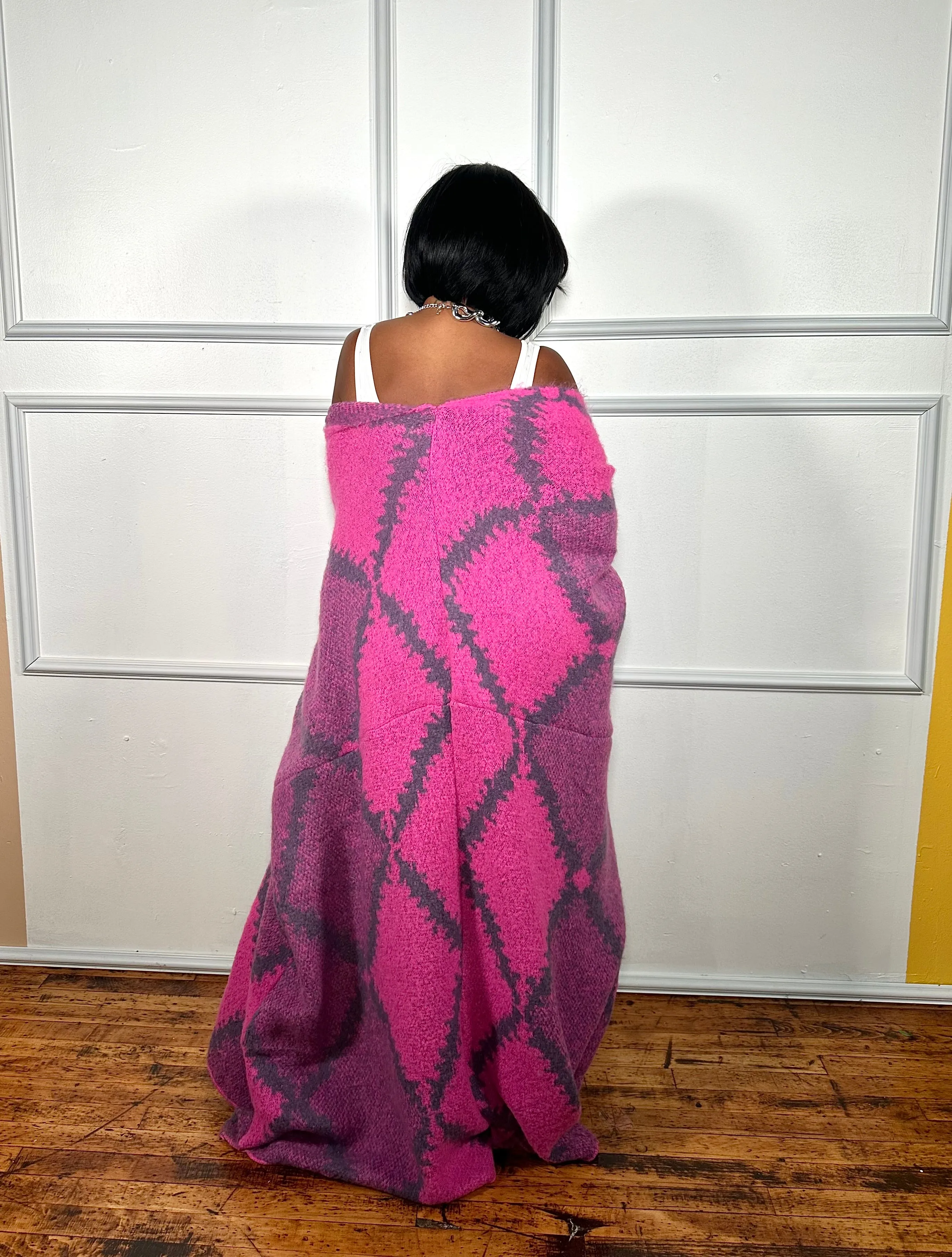 Pretty In Pink Shacket(SHIP/PICK UP 7-10 BUSINESS DAYS)