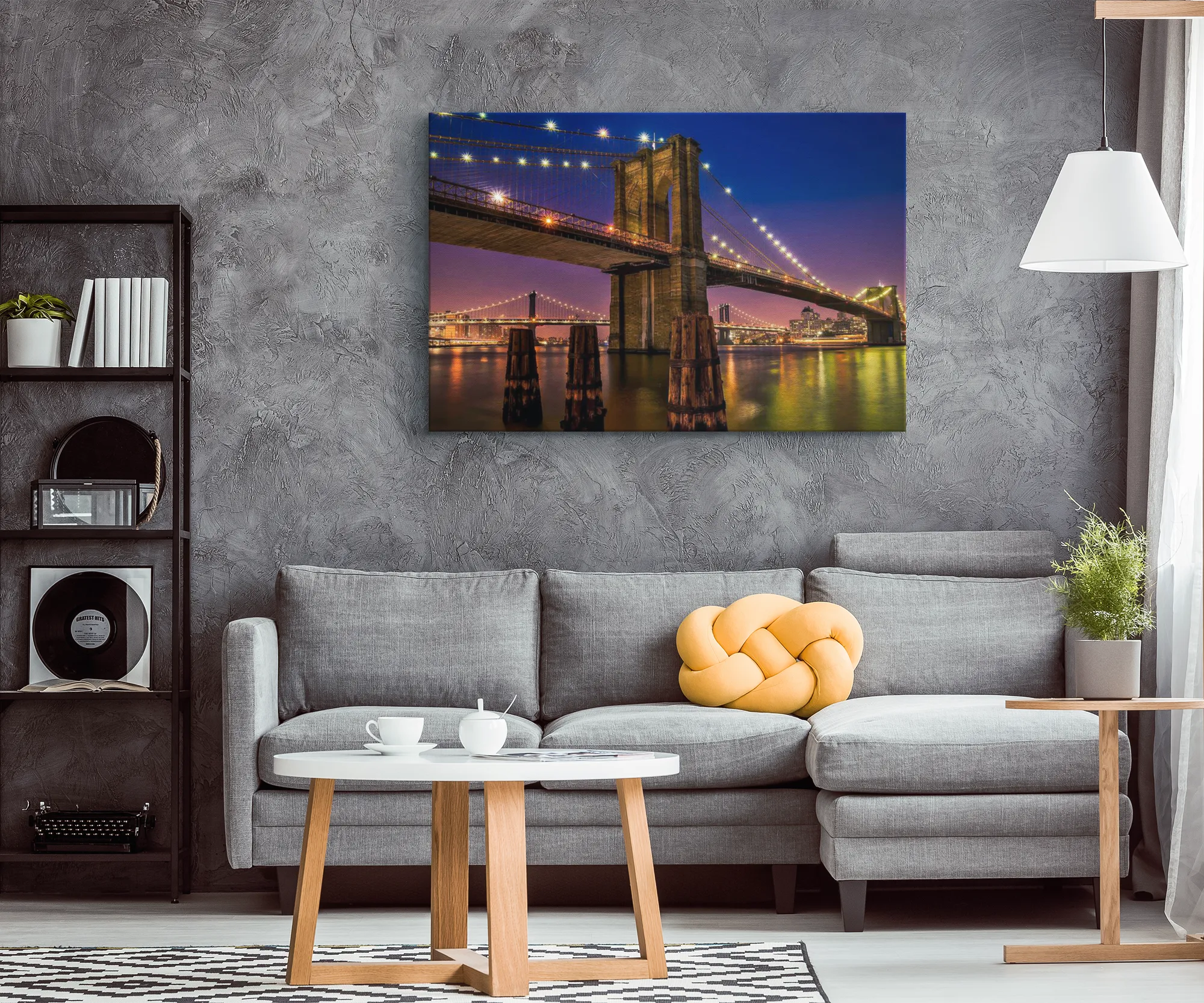"Brooklyn Bridge" Canvas