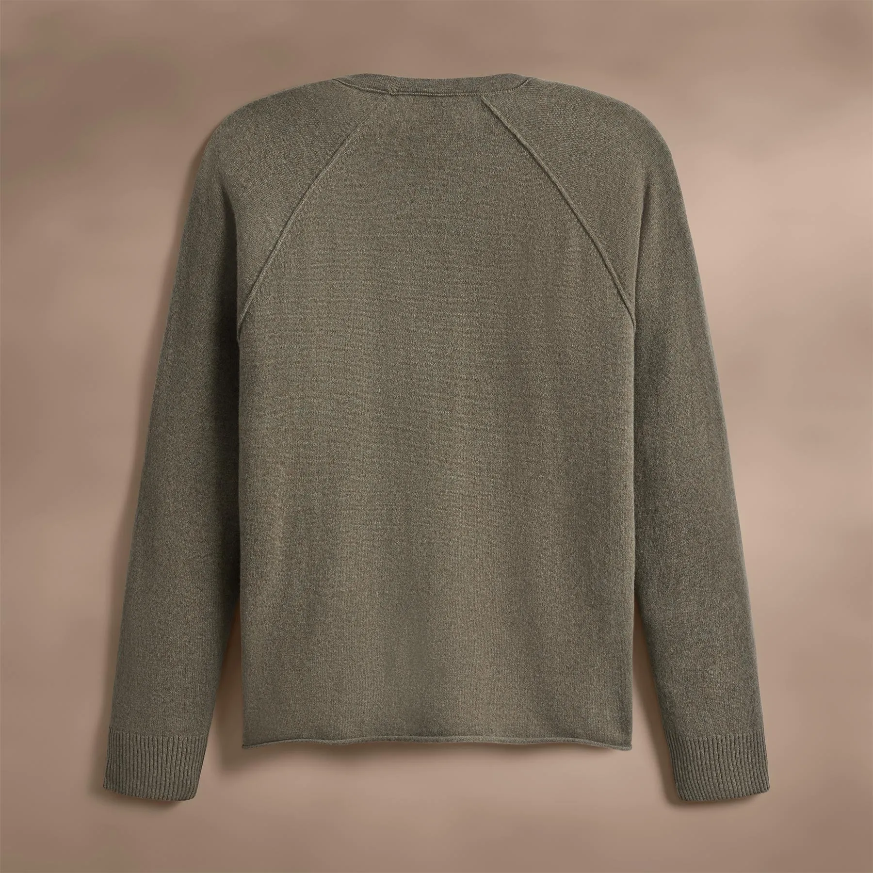 Recycled Cashmere Palm Crew- Ammo