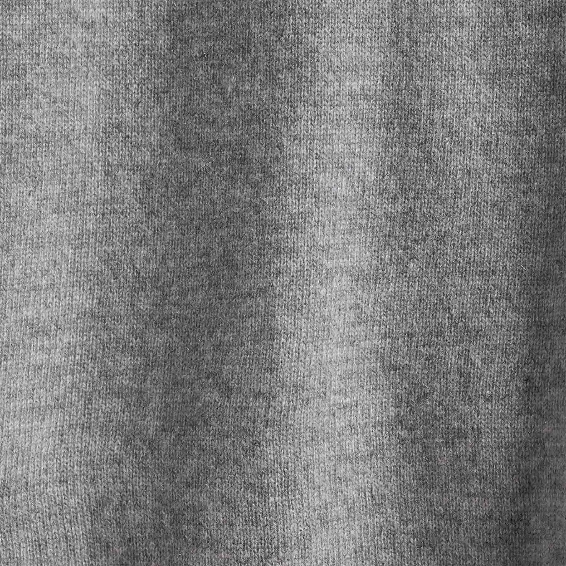 Recycled Cashmere Palm Crew - Heather Grey