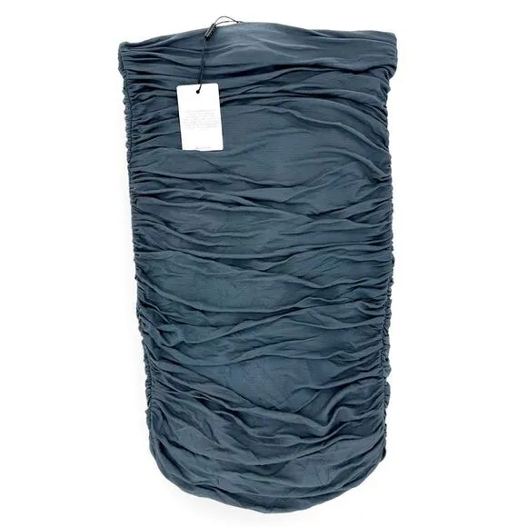 REISS Tamara Zip Detail NWT Ruched‎ Pencil Skirt- size 0