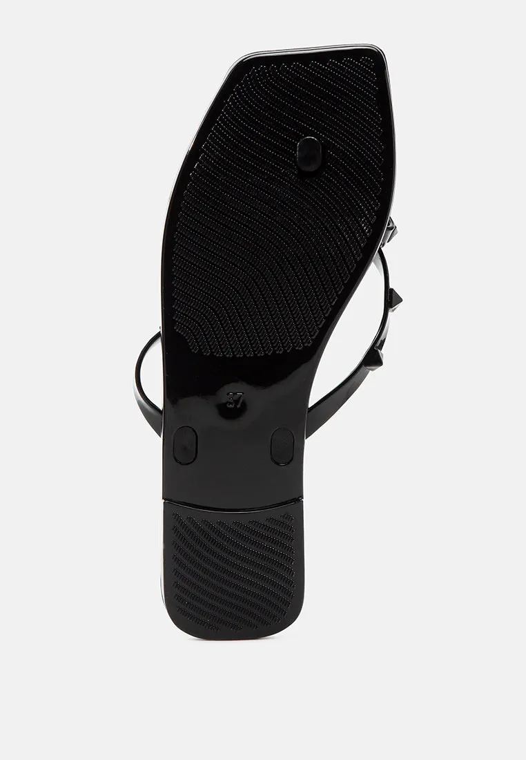 Retta Bow Thong Flats By Ruw
