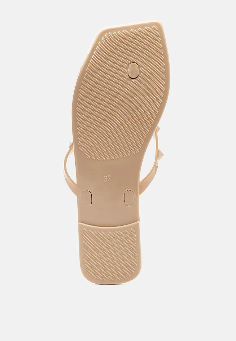 Retta Bow Thong Flats By Ruw