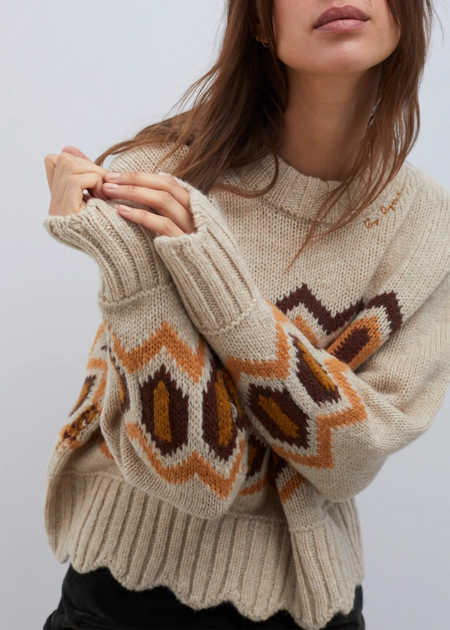 Roy Rogers Argyle Sweater