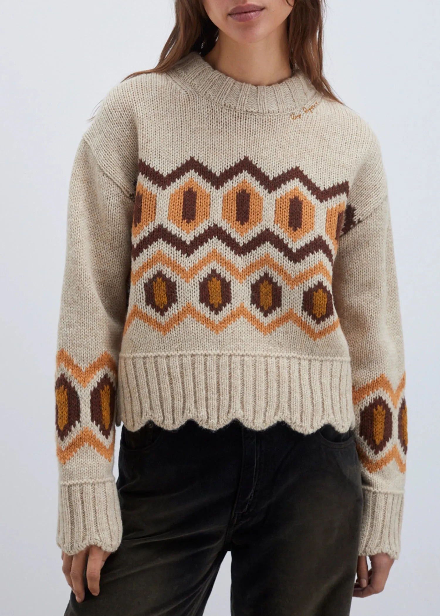 Roy Rogers Argyle Sweater