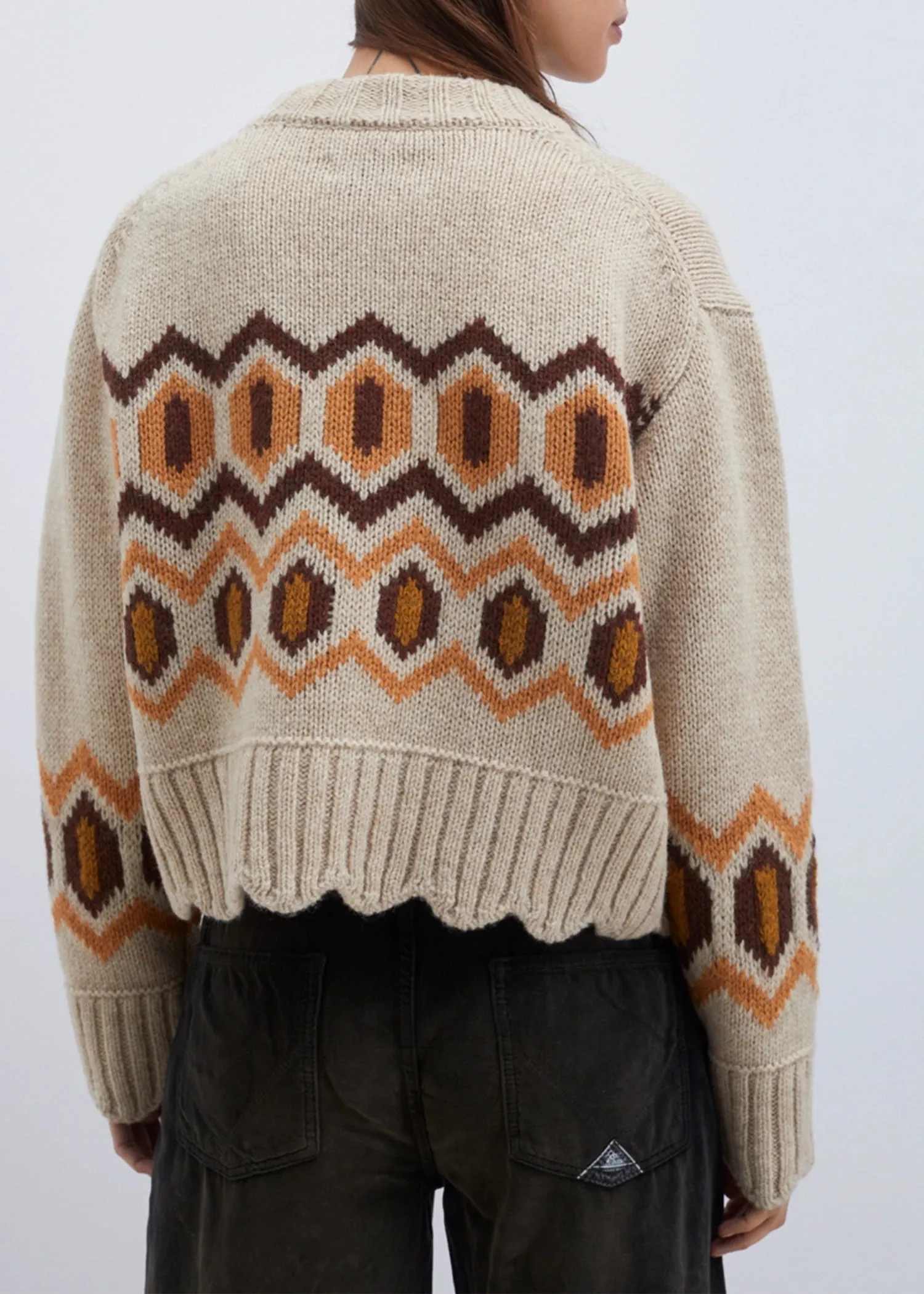 Roy Rogers Argyle Sweater