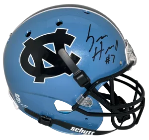 SAM HOWELL AUTOGRAPHED NORTH CAROLINA TAR HEELS FULL SIZE HELMET BECKETT