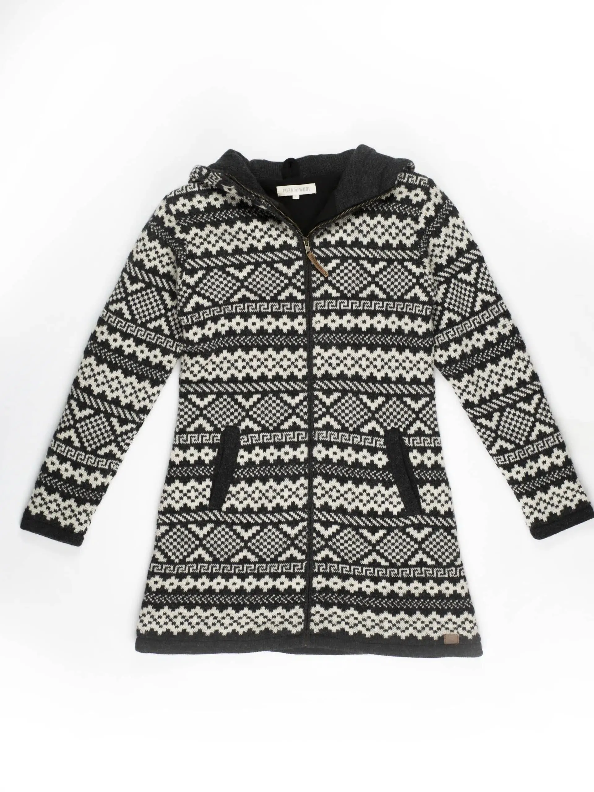 Scandinavian Hood Sweater Coat