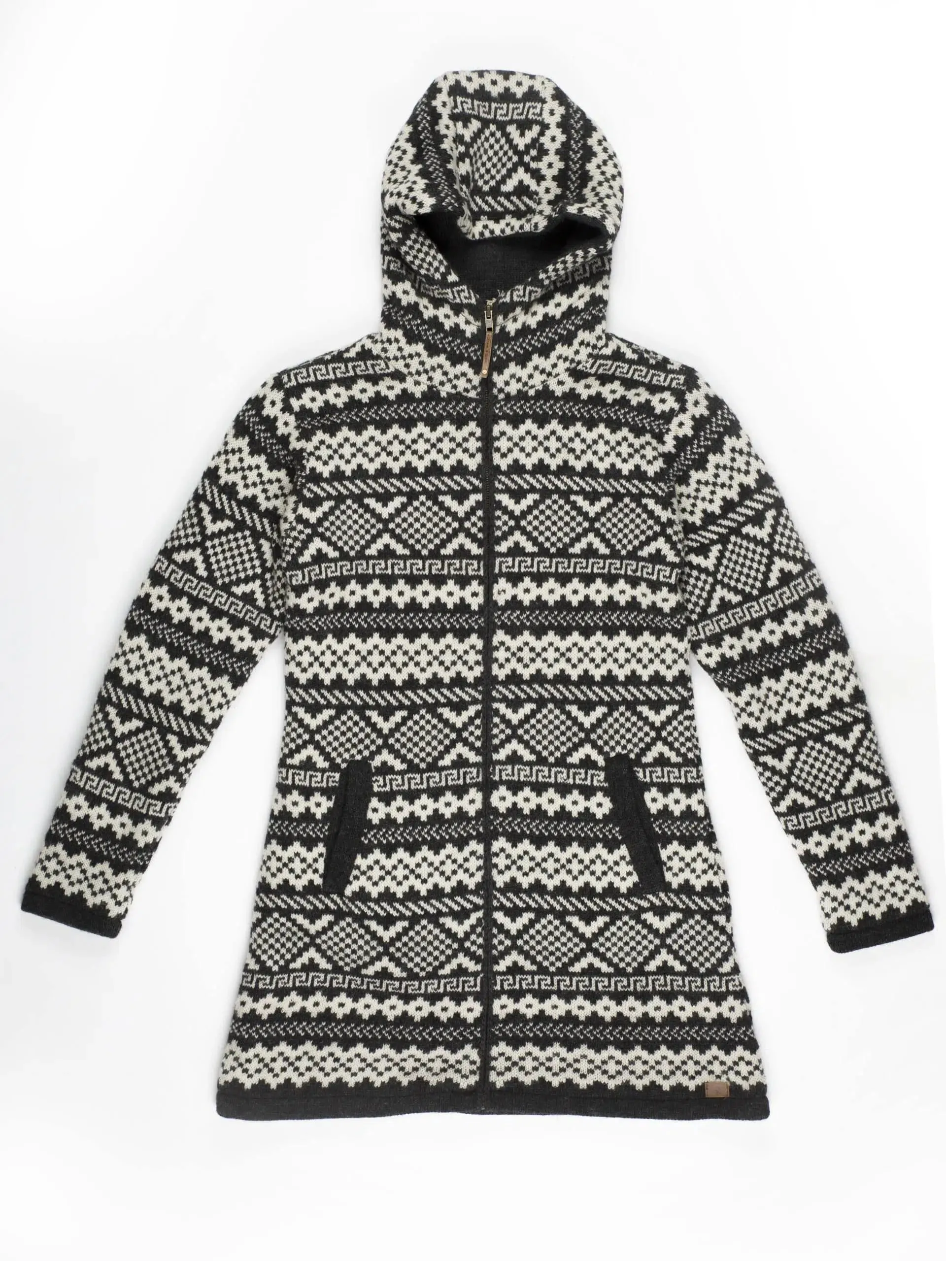 Scandinavian Hood Sweater Coat