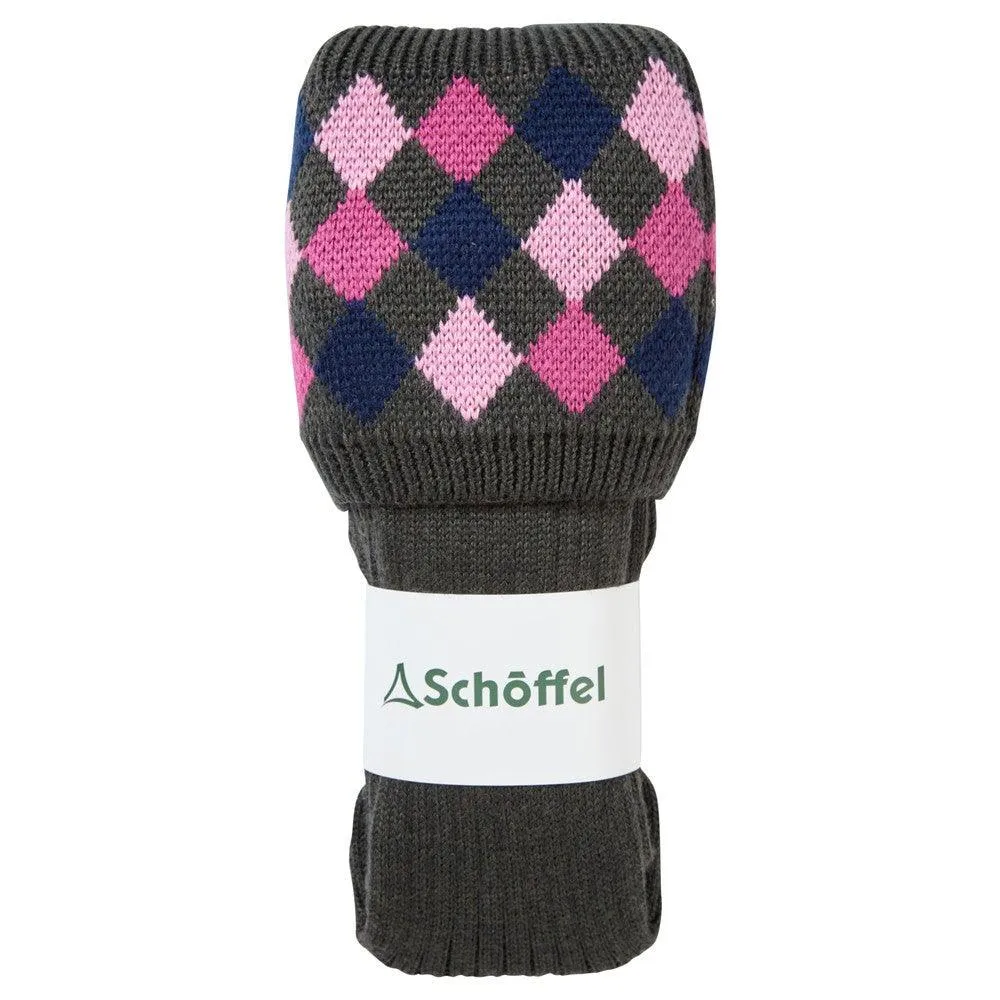 Schoffel Ladies Ptarmigan shooting sock green rose