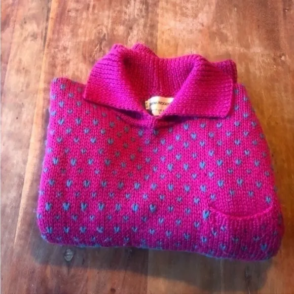 Sierra Woolens Sweater Hand Knit