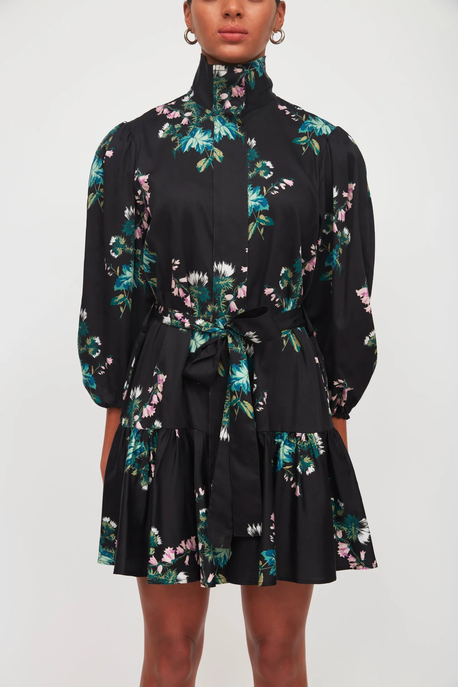 Signature Blouse Mini Dress