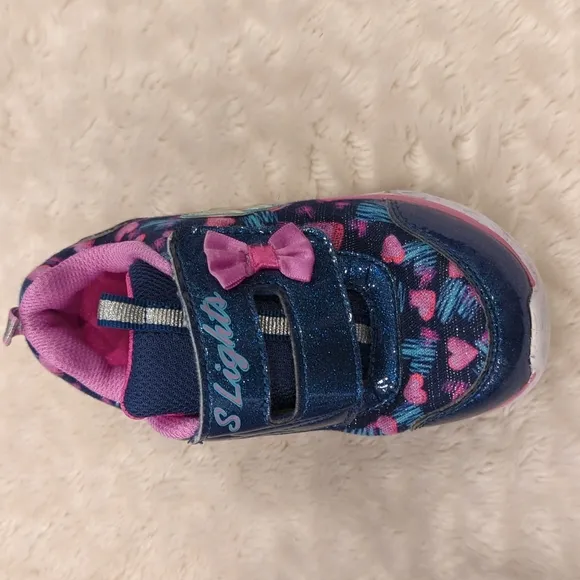 SKECHERS | S Heart 💕 Lights Color Me Light Up Kids Sneakers