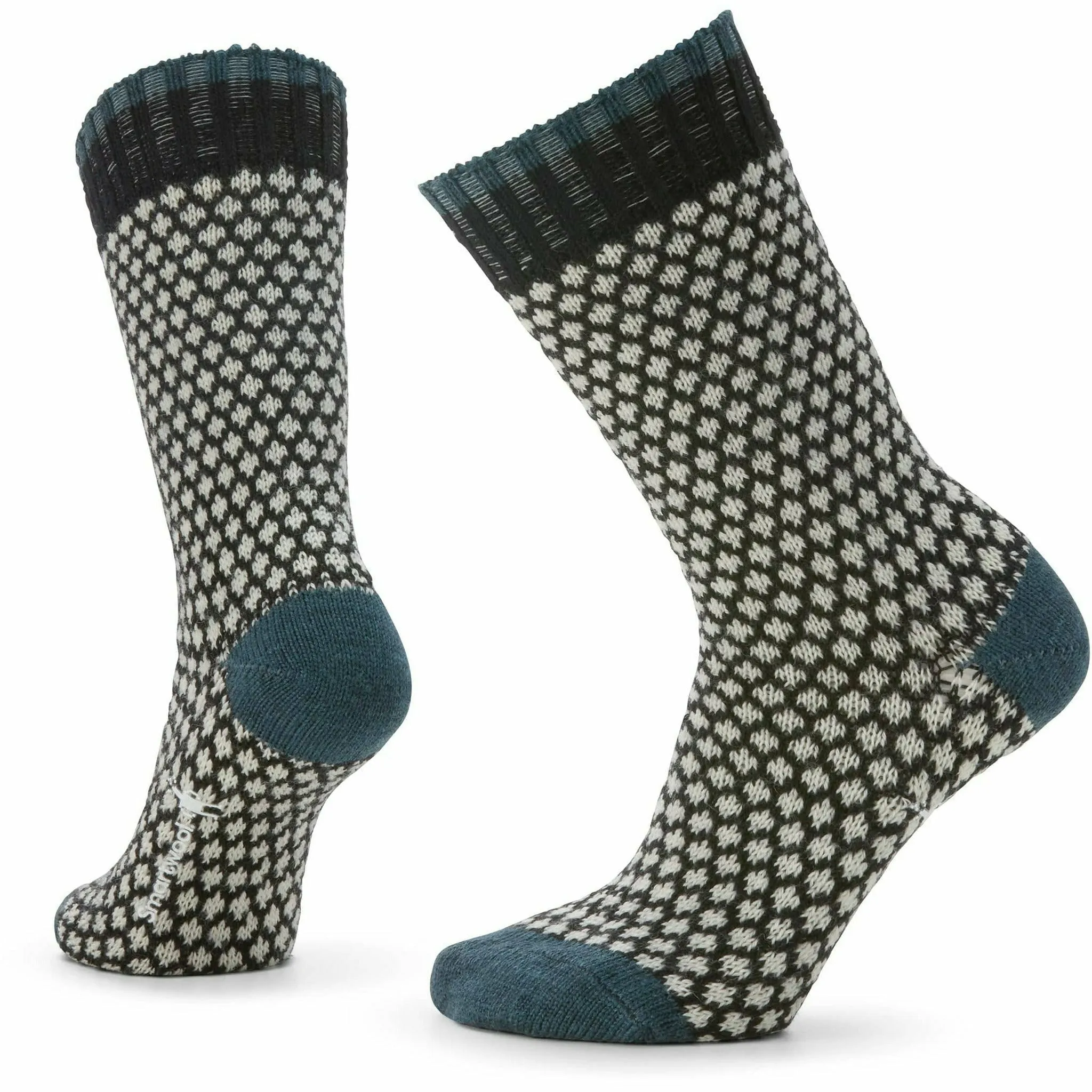 Smartwool Womens Everyday Popcorn Polka Dot Crew Socks