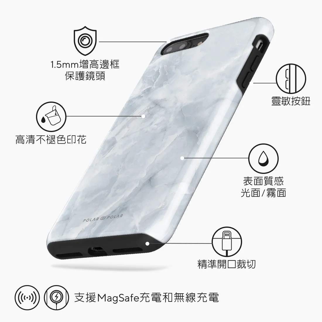 Snow Mountain - iPhone 8 Plus/7 Plus Case