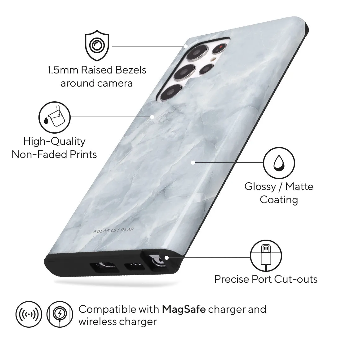 Snow Mountain - Samsung Galaxy S22 Ultra 5G Case