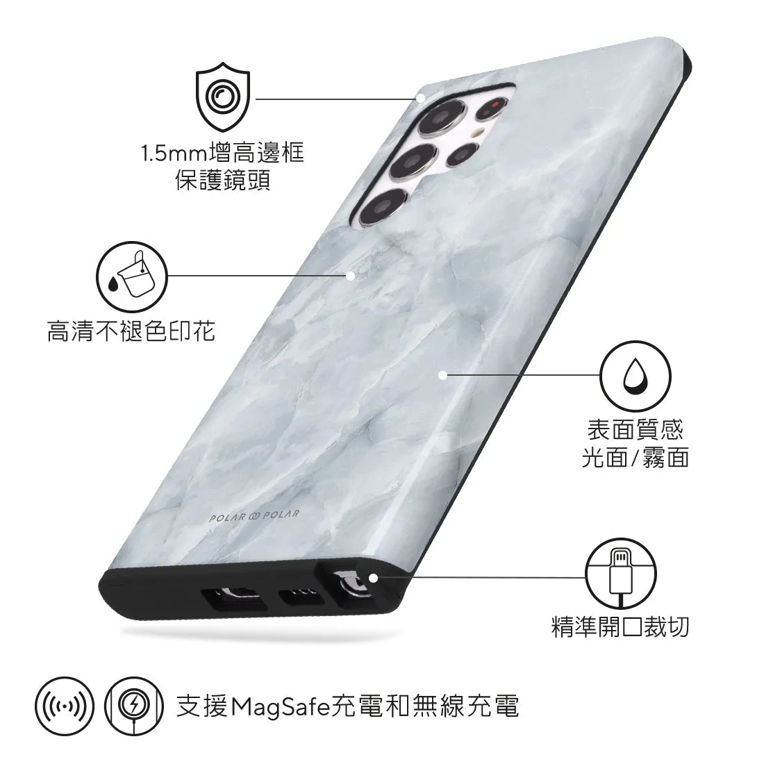 Snow Mountain - Samsung Galaxy S22 Ultra 5G Case