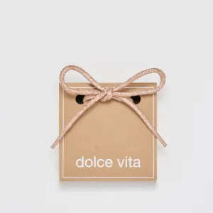 SOLID CORD LACE ROSE GOLD