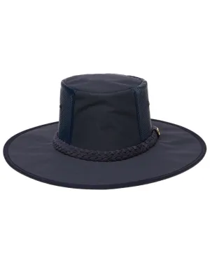 Statesman Sea Breeze Solid Canvas Hat Navy