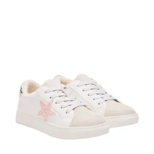 Steve Madden Kid's Rezume White Sneaker