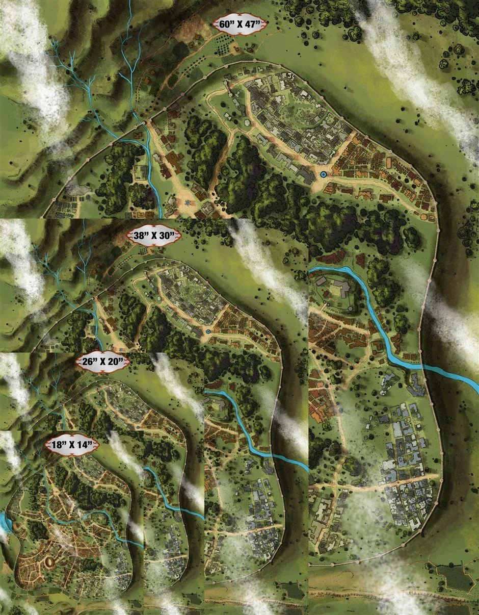 Summerfort City Fantasy Map