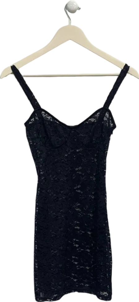 Superdown Black Lace Mini Dress XS