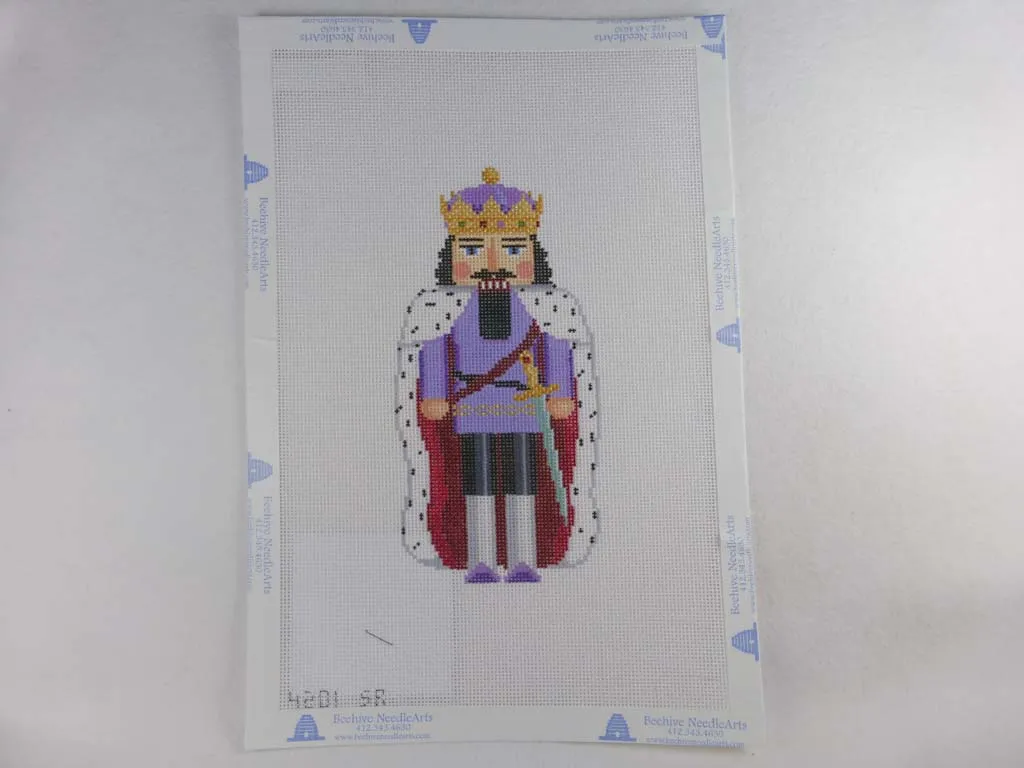 Susan Roberts Needlepoint Design 4201 Nutcracker King Arthur