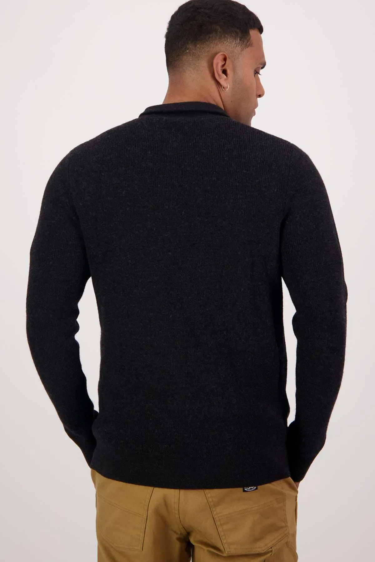 Swanndri Otahu River Quarter Zip Merino Knit