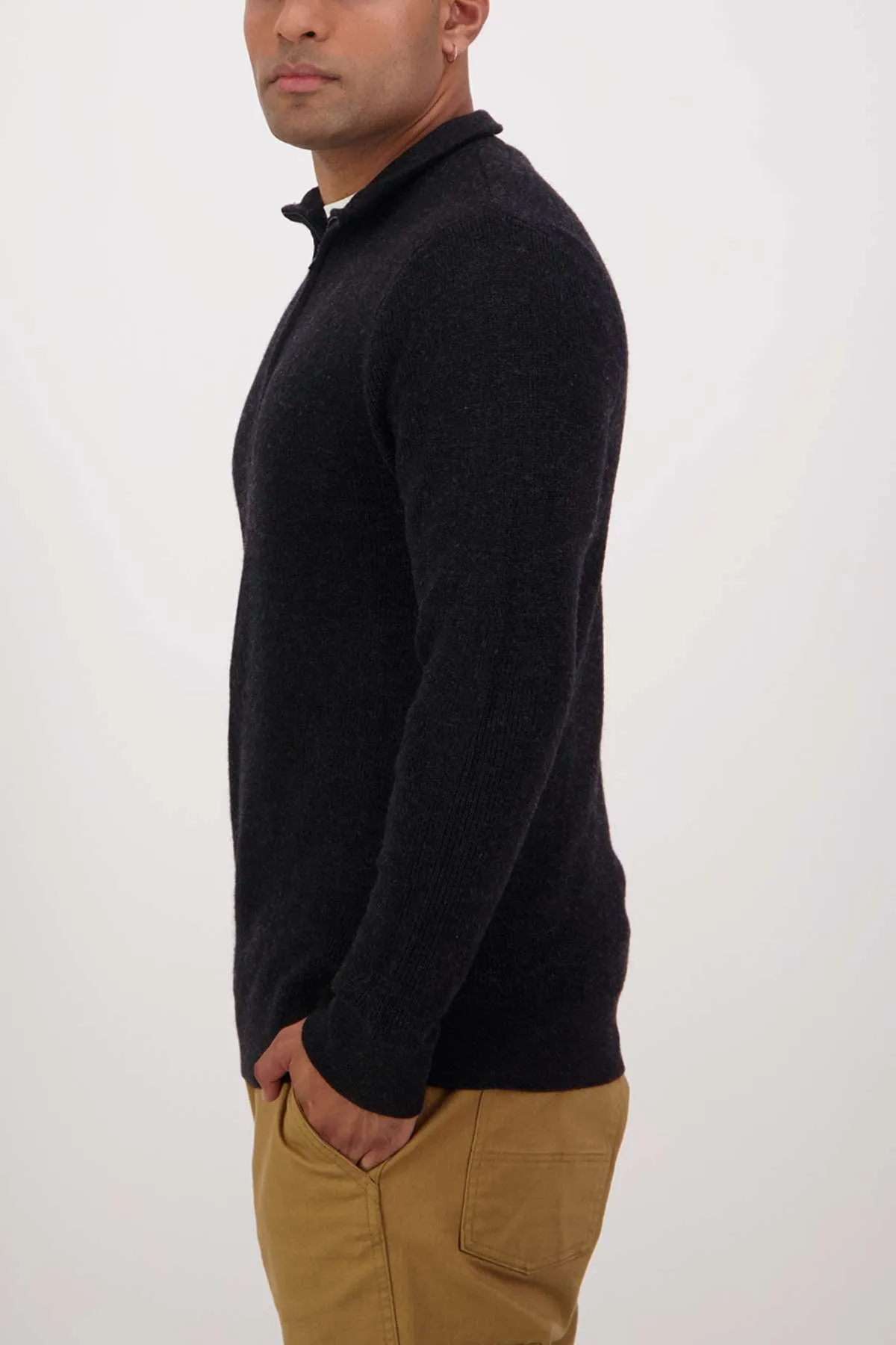 Swanndri Otahu River Quarter Zip Merino Knit