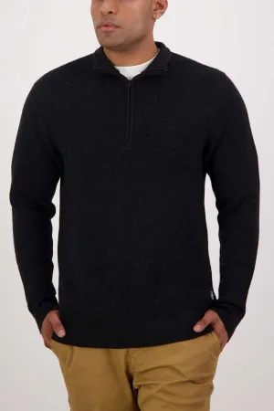 Swanndri Otahu River Quarter Zip Merino Knit