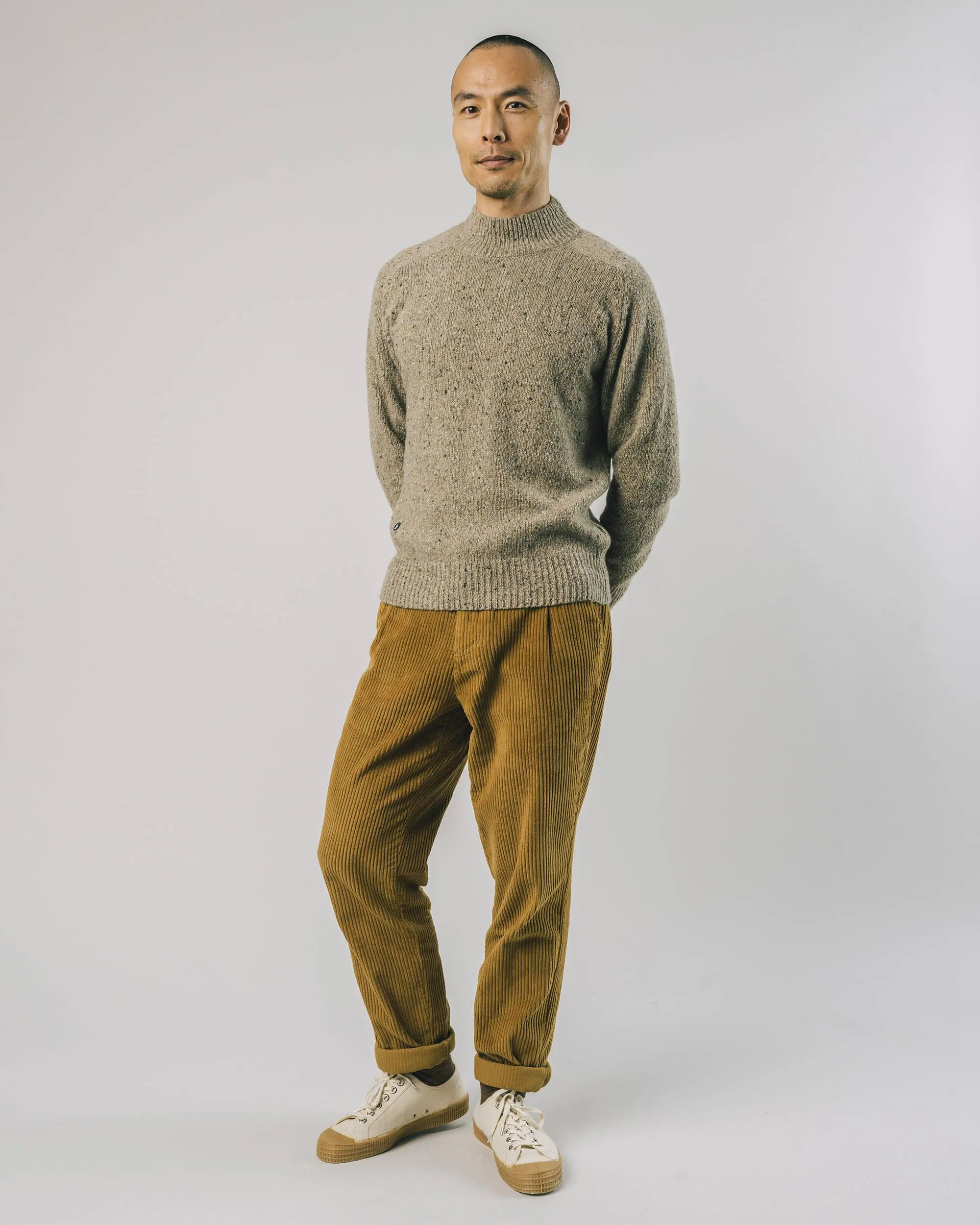 Sweater Perkins Neck Ecru