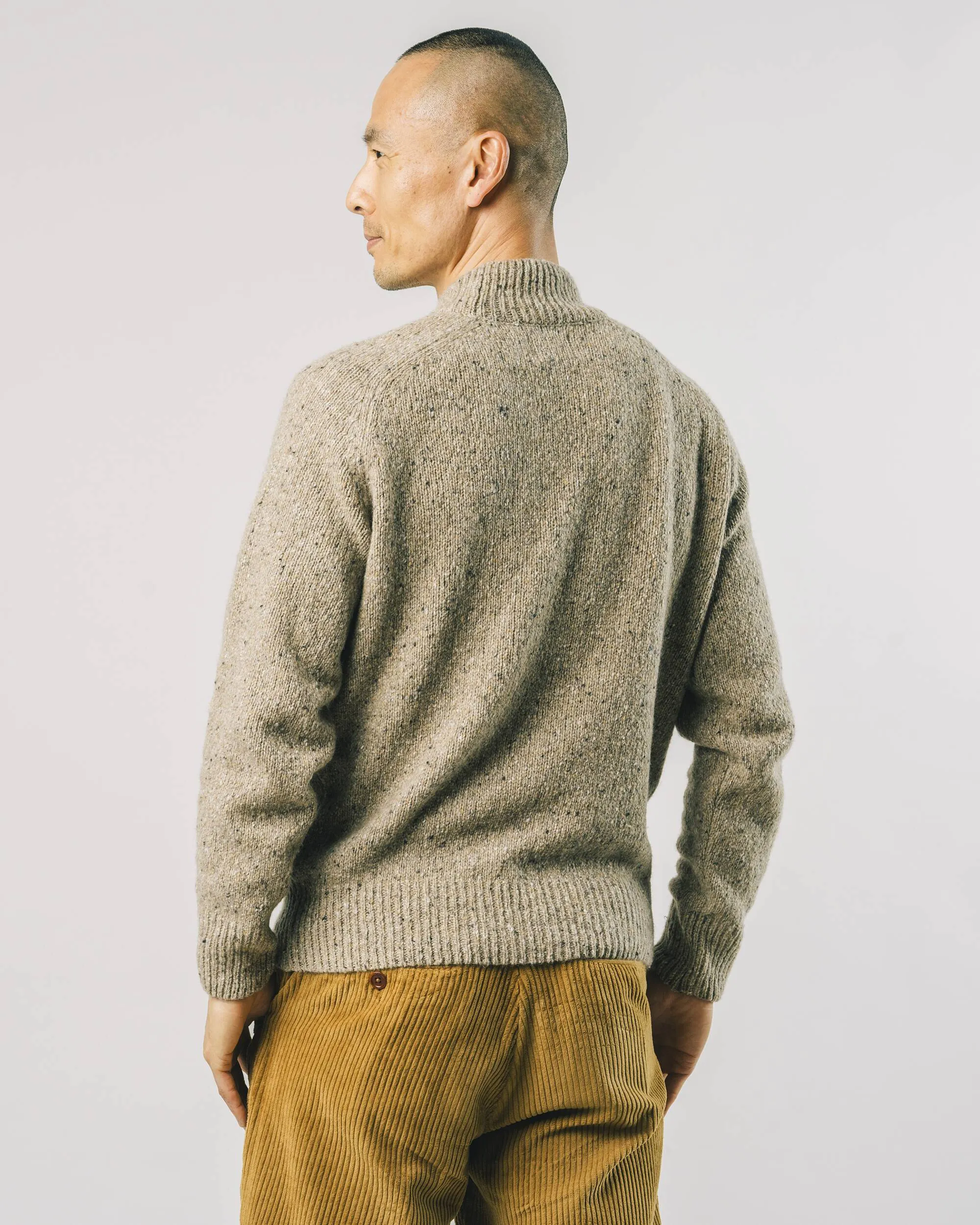 Sweater Perkins Neck Ecru