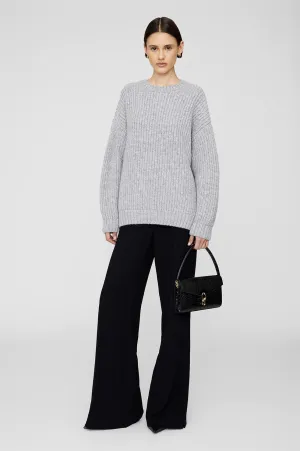 Sydney crew sweater - grey