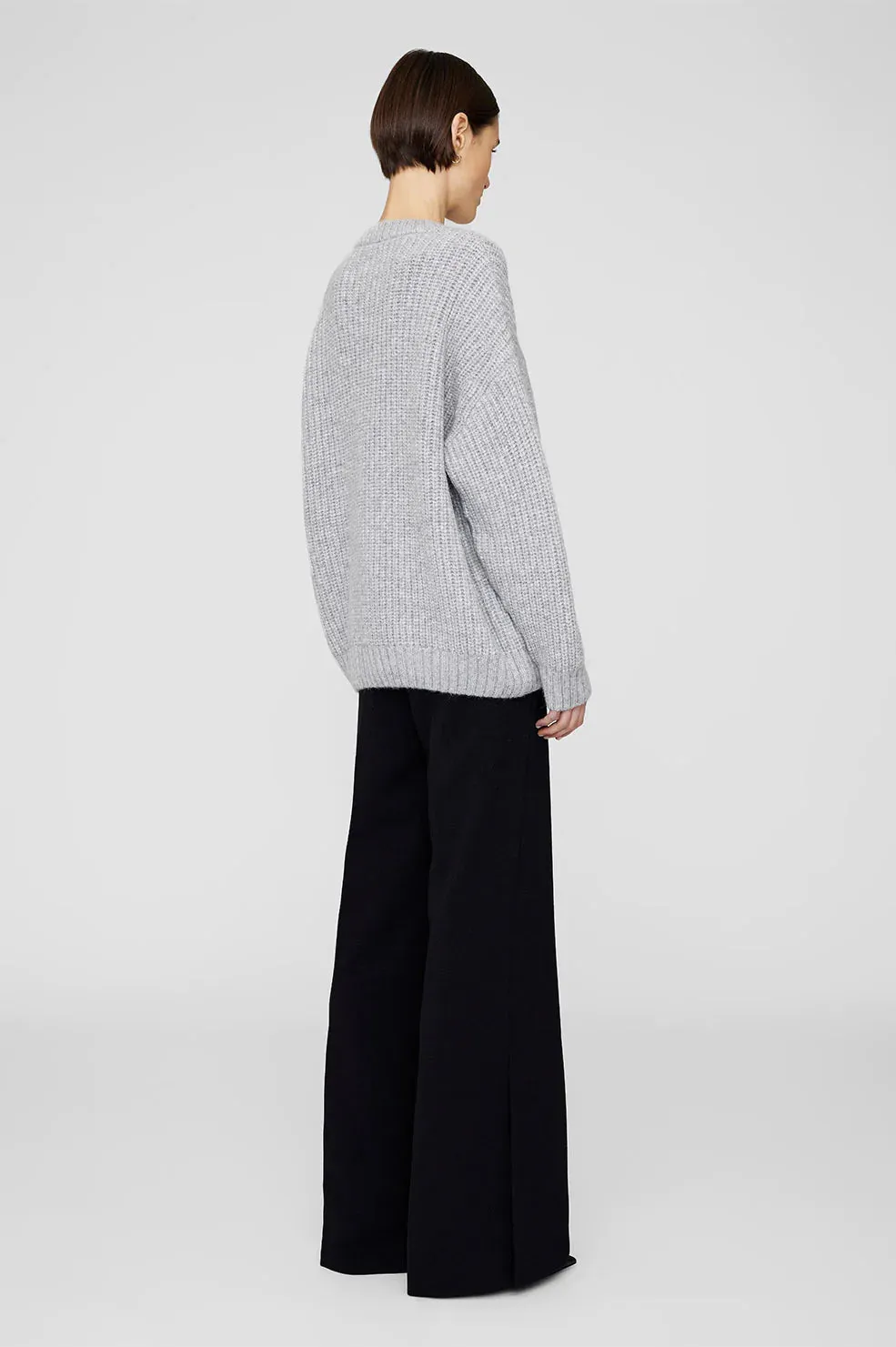 Sydney crew sweater - grey