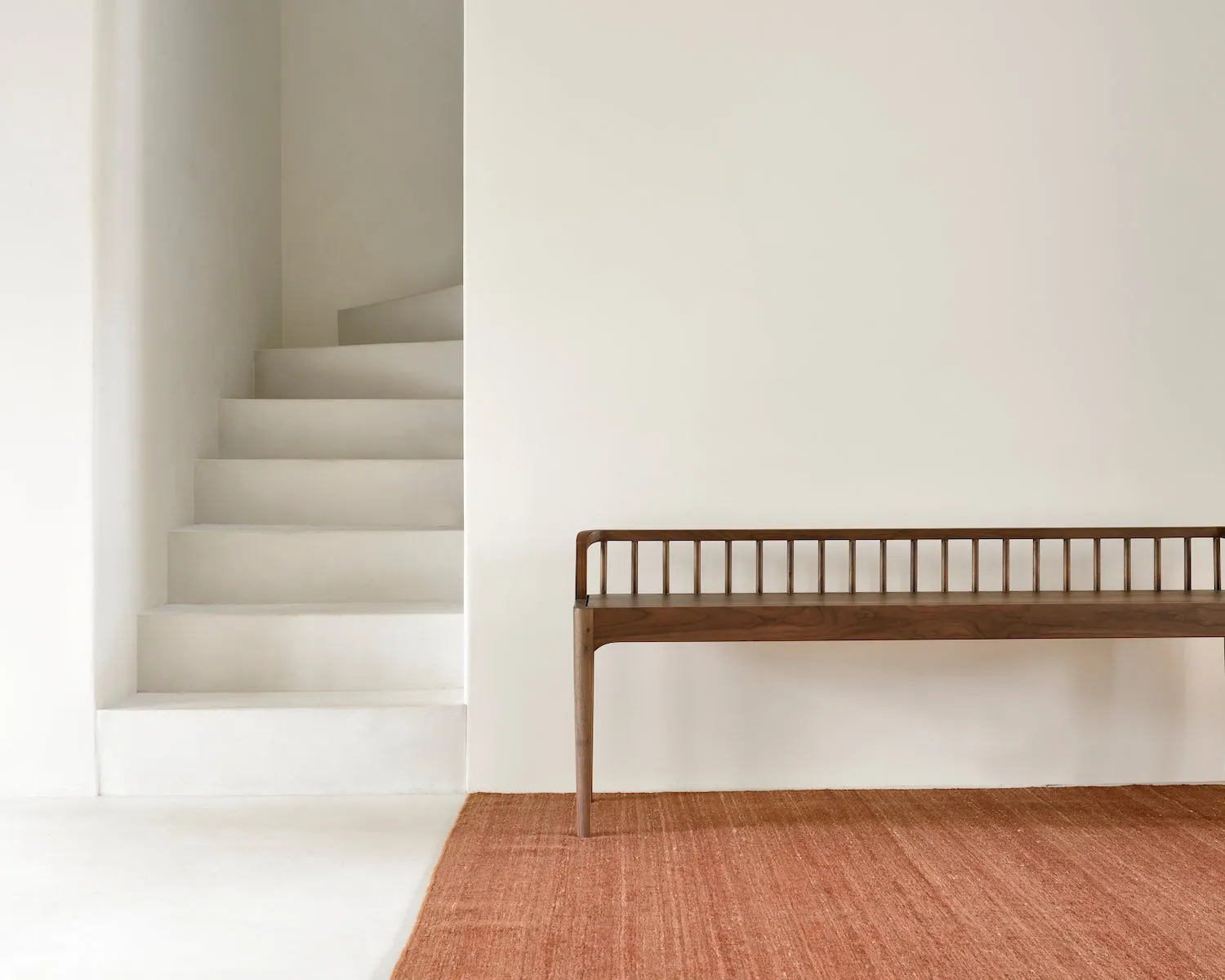 Terracotta Nomad Kilim Rug