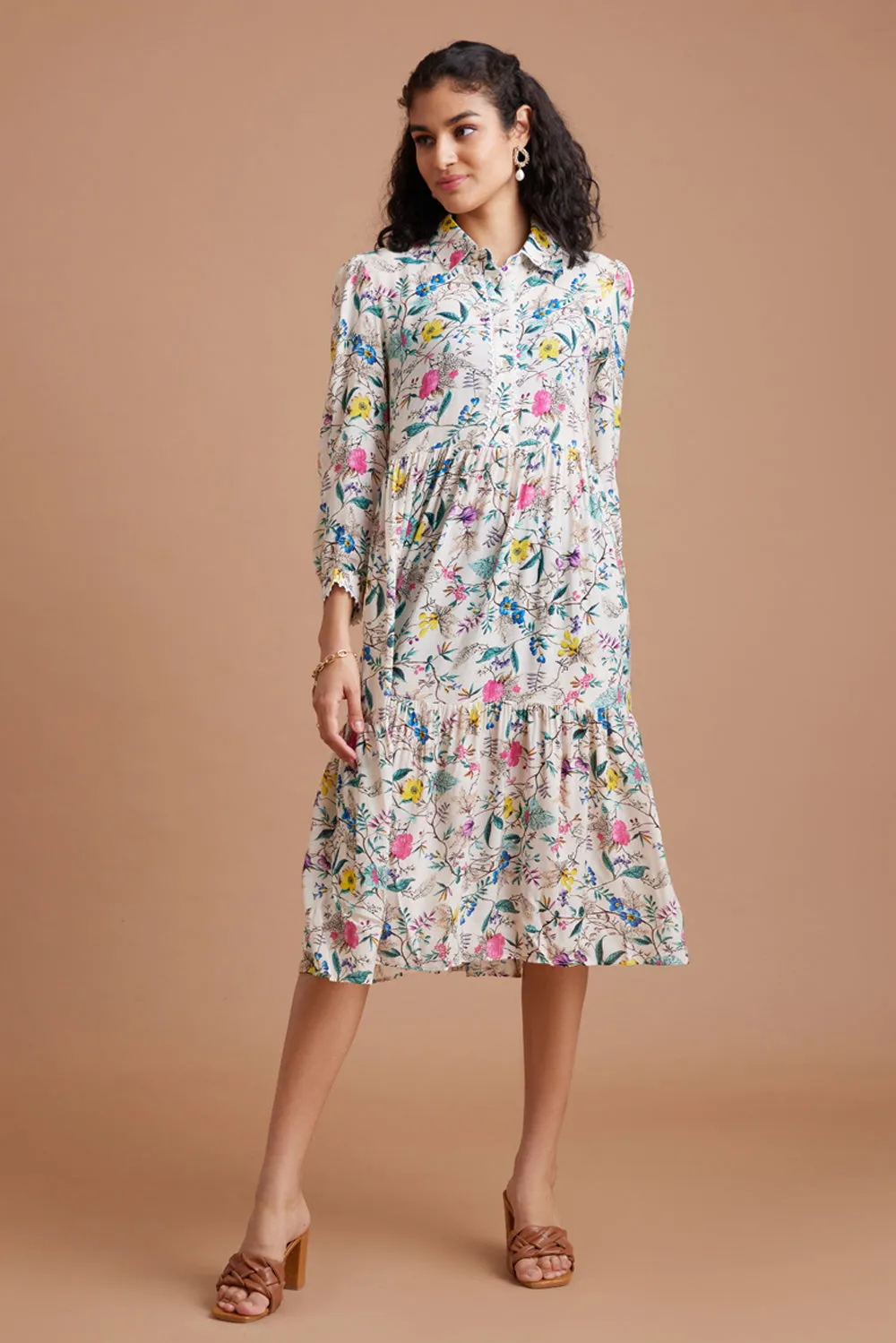 The Garden Print Dress