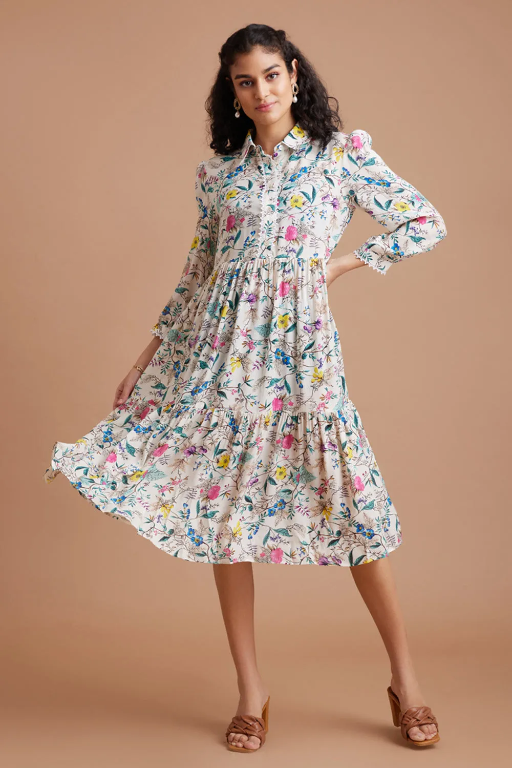 The Garden Print Dress