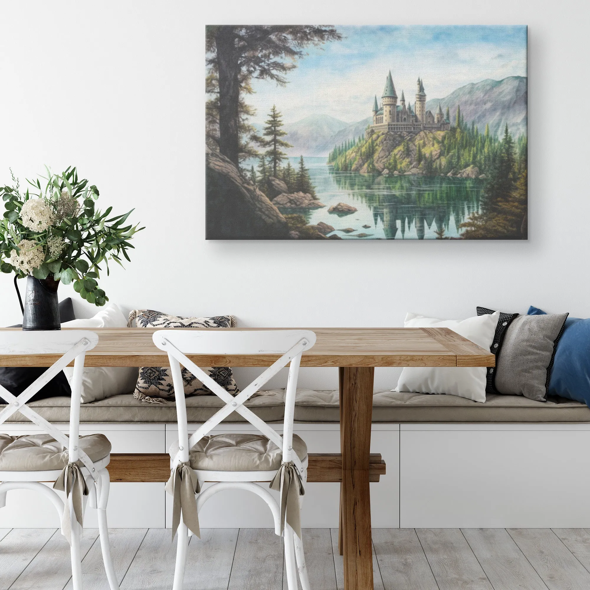 The Lake Canvas Print