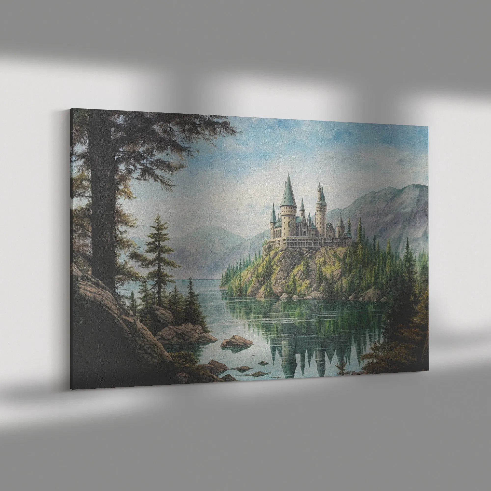 The Lake Canvas Print