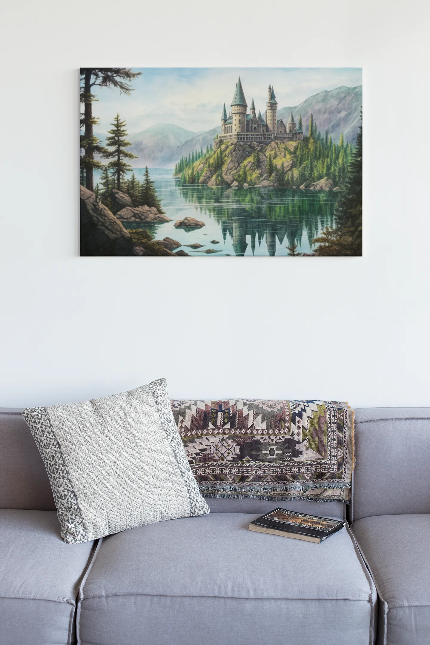 The Lake Canvas Print