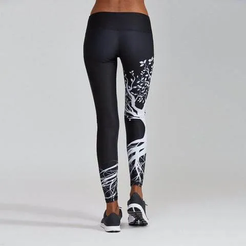 Tree of Power Printed Sportswear Leggings
