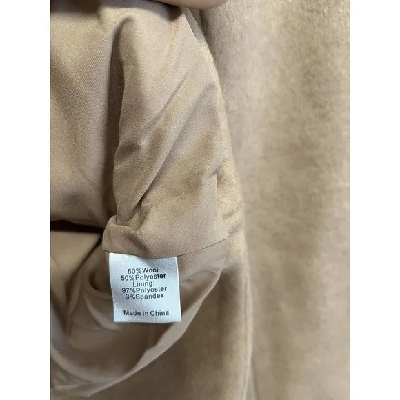 Tuckernuck Camel Emerson Wool Blend Equestrian Popover Jacket Size XXS NEW
